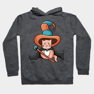 Cute cat witch Hoodie